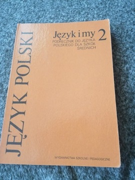 Podręcznik do języka polskiego "Język i my" 