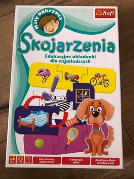 TREFL GRA UKŁADANKA SKOJARZENIA PREZENT