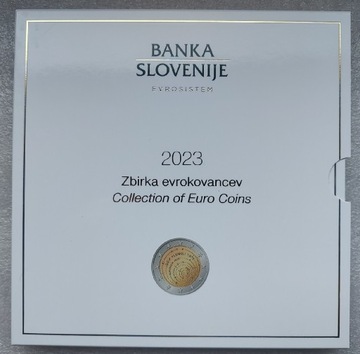 Słowenia zestaw monet 2023 (8.88 euro) proof