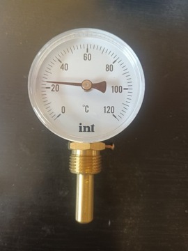Termometr bimetaliczny Introl 120° radialny