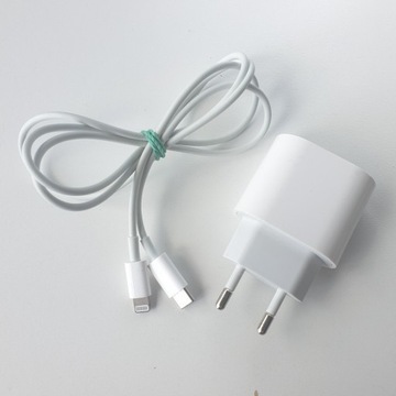 Oryginał Zasilacz Apple A2347 USB-C 20W + kabel