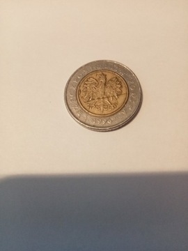 moneta 5zł z 1996roku