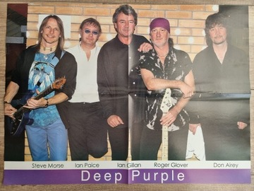 Plakat DEEP PURPLE - Format A2 - NOWY!