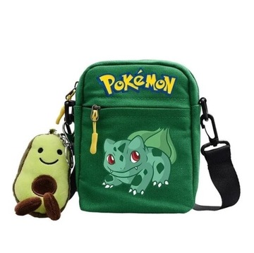 Saszetka torba plecak pokemon pikachu charmander 