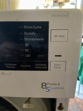 Panel sterujący pralki  Beko HTV8733XS0