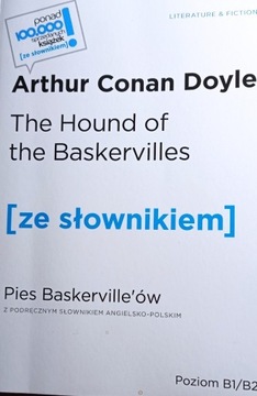 The Hound of Baskervilles, A.C.Doyle ze słownikiem