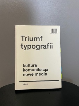 Książka Triumf typografii wydawnictwo d2d