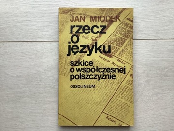 Jan Miodek Rzecz o języku