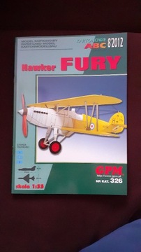 GPM - model kartonowy Hawker Furry