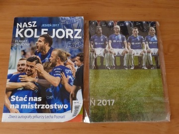Lech Poznań. Nasz Kolejorz + plakat. Jesień 2017