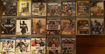 Gry na PS3| 19 gier|GT|BF|FAR CRY|GTA|COD|KILLZONE