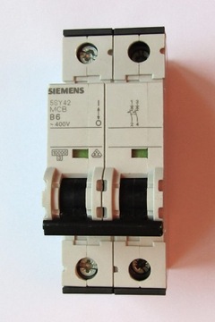 Wyłącznik nadprądowy Siemens B6, 5SY42, 400V, nowy