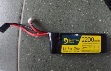 Akumulator asg 2200mh. Lipo