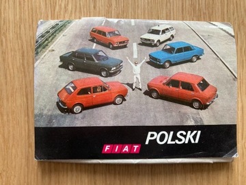 folderek pocztówki POLSKI FIAT PRL 9 sztuk