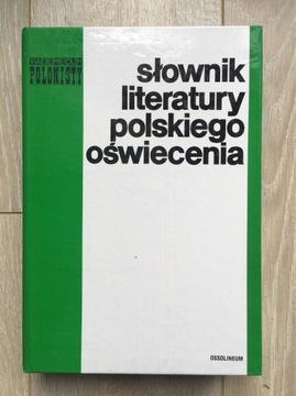 Słownik literatury polskiego oświecenia. Vademecum