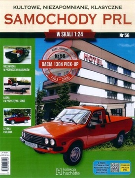 KULTOWE SAMOCHODY PRL nr 56 DACIA 1304 PICK-UP