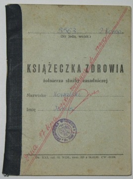 Ostrowiec książ. zdrowia żołnierza 1968 JW 5568 