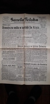Dziennik Gazeta Polska 1944 r.