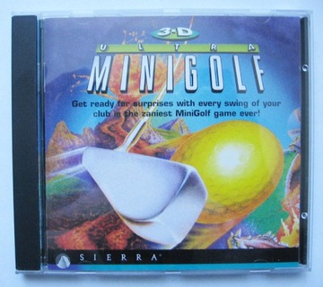 3D ULTRA MINIGOLF SIERRA PC CD-ROM RETRO 1997
