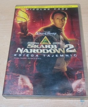 Skarb narodów 2 księga tajemnic dvd