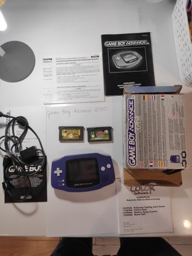 Game Boy Advance box gry i akcesoria