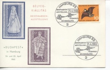 RFN-WYSTAWA FILATELISTYCZNA BUDAPEST-1965