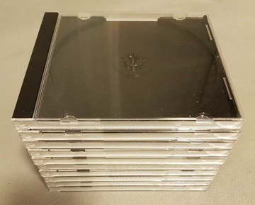 Pudełka na 1 CD jewel case 10 sztuk czarne