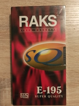 KASETA VHS RAKS E-195