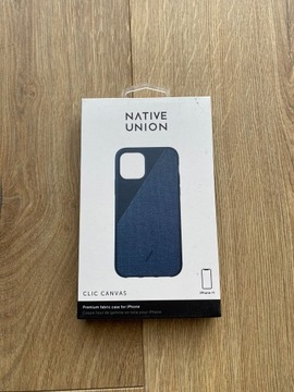 Case etui plecki canvas IPHONE 11 portfel