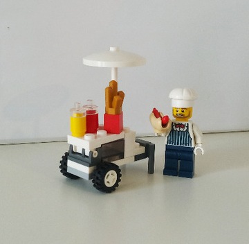 Lego Moc nowojorski wózek z hot-dogami