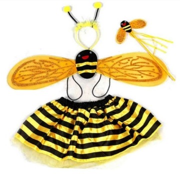 Kostium Karnawał Komplet Pszczółka Maj 90-140cm