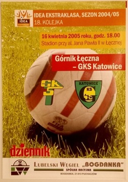 Ekstraklasa: Górnik Łęczna - GKS Katowice 2005