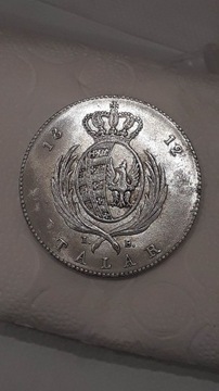 moneta ze zbioru  po kolekcjonerze talar ? 1812