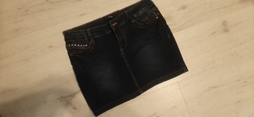 Spódnica mini jeans miniówka Sinsay r. M 38 