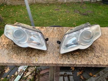 Lampy przód passat b6 