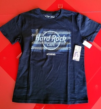 T-shirt Hard Rock Cafe Ateny, Oryginalny