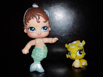 BRATZ baby Mermaidz Syrenka n1 Charli konik morski