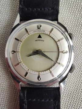 Kolekcjonerski zegarek le Coultre memovox.Sprawny 
