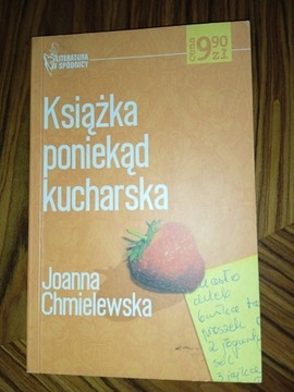 Książka poniekąd kucharska Joanna Chmielewska