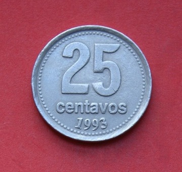 25 Centavos  1993 r  -  Argentyna  