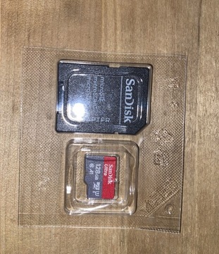 Karta pamięci Sandisk ultra 128GB z adapterem