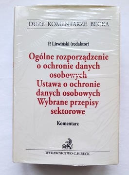 C.H. Beck RODO Komentarz P. Litwiński dane osobowe