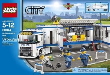 Lego City 60044 Mobilna Jednostka Policji