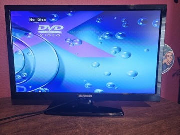 Telewizor Telefunken 24 z wbudowanym odtwarzaczem DVD
