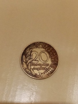 20 Centimes 1967 Francja