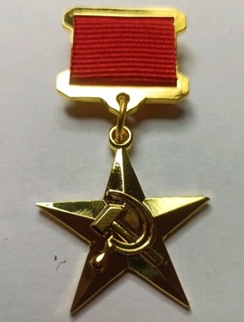 medal order gwiazda bohater zwiazku radzieckiego