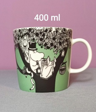 MUMINKI kubek Moomin Arabia Finland - 400 ml ZIELONY (Green)