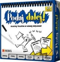 PODAJ DALEJ! GRA IMPREZOWA, RODZINNA - REBEL