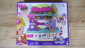 Polly Pocket Przygody zwierzątek domek na drzewie