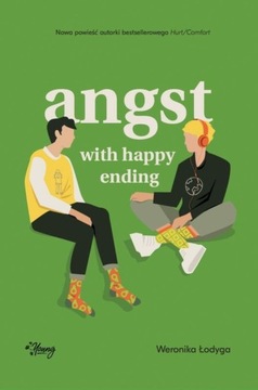 Książka „Angst with happy ending”-Weronika Łodyga